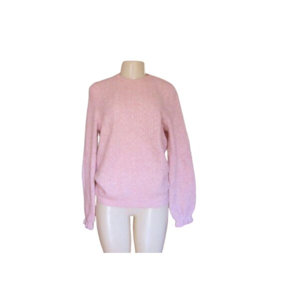 Boden Women's Pink Mohair/Wool Blend Knit Sweater Size 10 - Picture 1 of 8